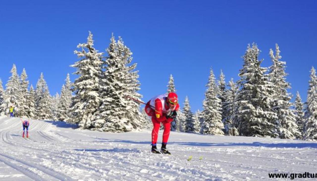 cross-country skiing