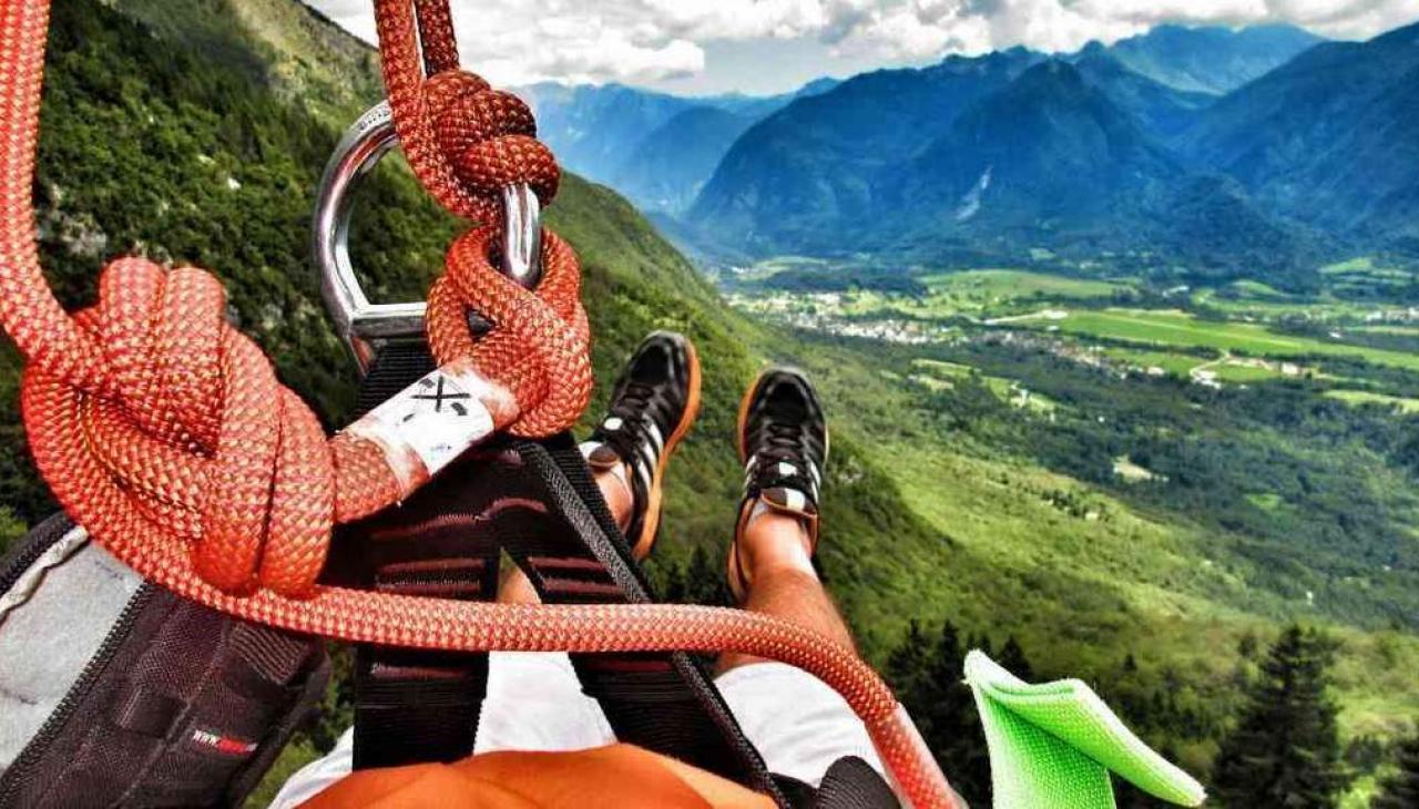 Bovec - zipline